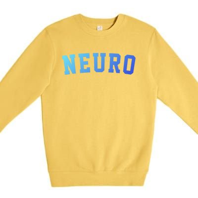 Stroke Neurosurgery Neurology Ortho Neuro Trauma Icu Nurse Gift Premium Crewneck Sweatshirt