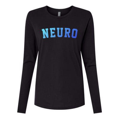 Stroke Neurosurgery Neurology Ortho Neuro Trauma Icu Nurse Gift Womens Cotton Relaxed Long Sleeve T-Shirt