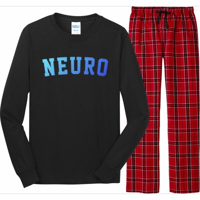 Stroke Neurosurgery Neurology Ortho Neuro Trauma Icu Nurse Gift Long Sleeve Pajama Set