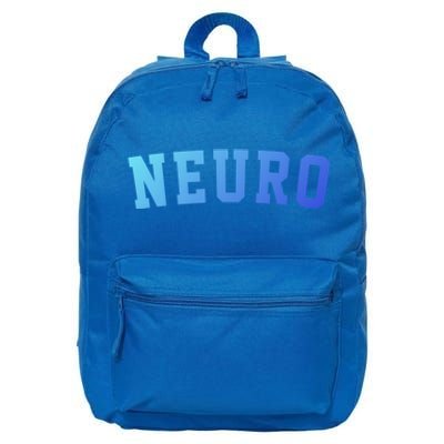 Stroke Neurosurgery Neurology Ortho Neuro Trauma Icu Nurse Gift 16 in Basic Backpack