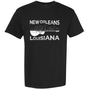 Souvenir New Orleans Guitar Music Louisiana New Orleans Garment-Dyed Heavyweight T-Shirt