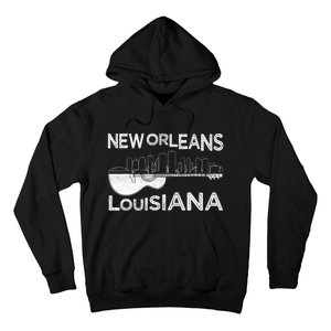 Souvenir New Orleans Guitar Music Louisiana New Orleans Hoodie