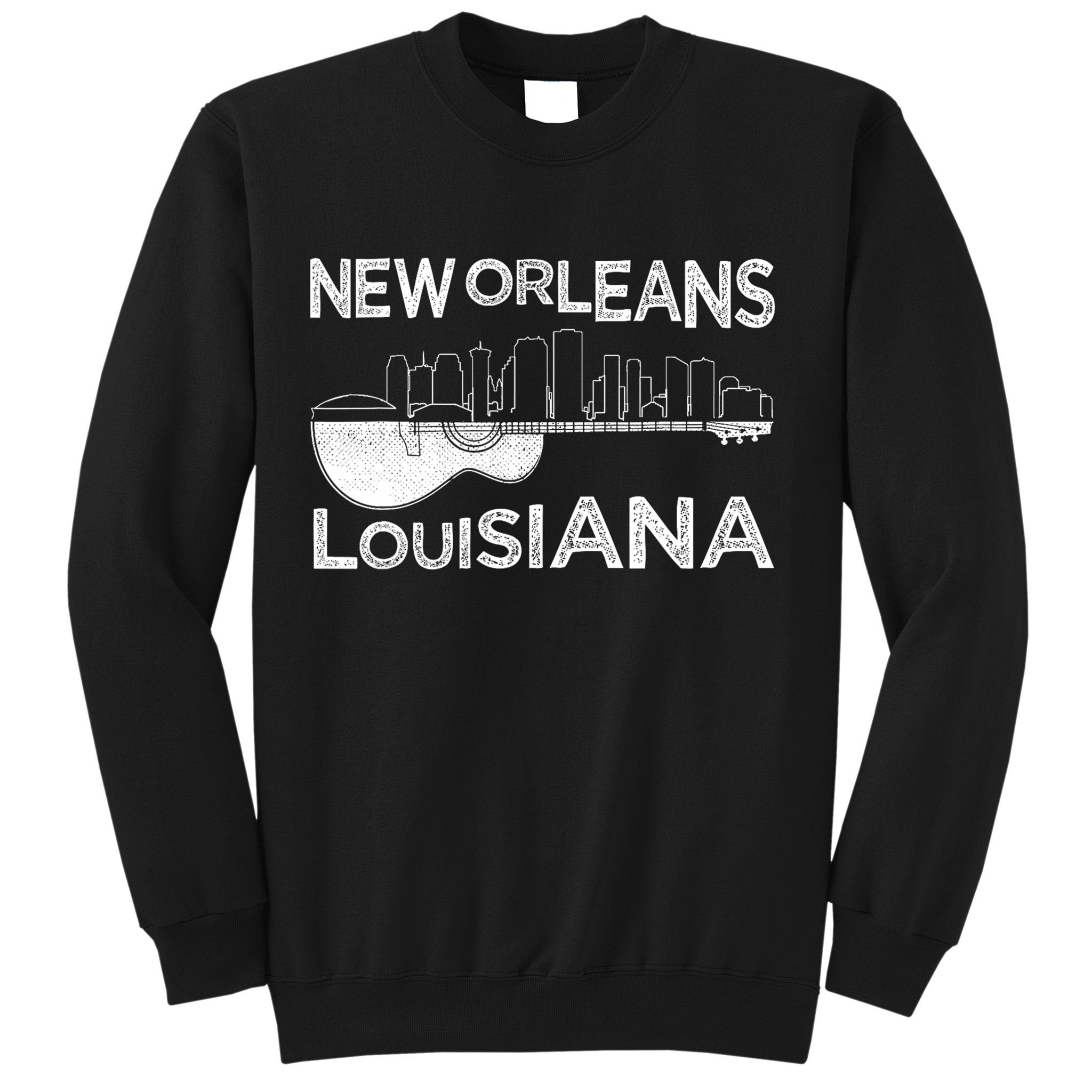 Souvenir New Orleans Guitar Music Louisiana New Orleans Sweatshirt