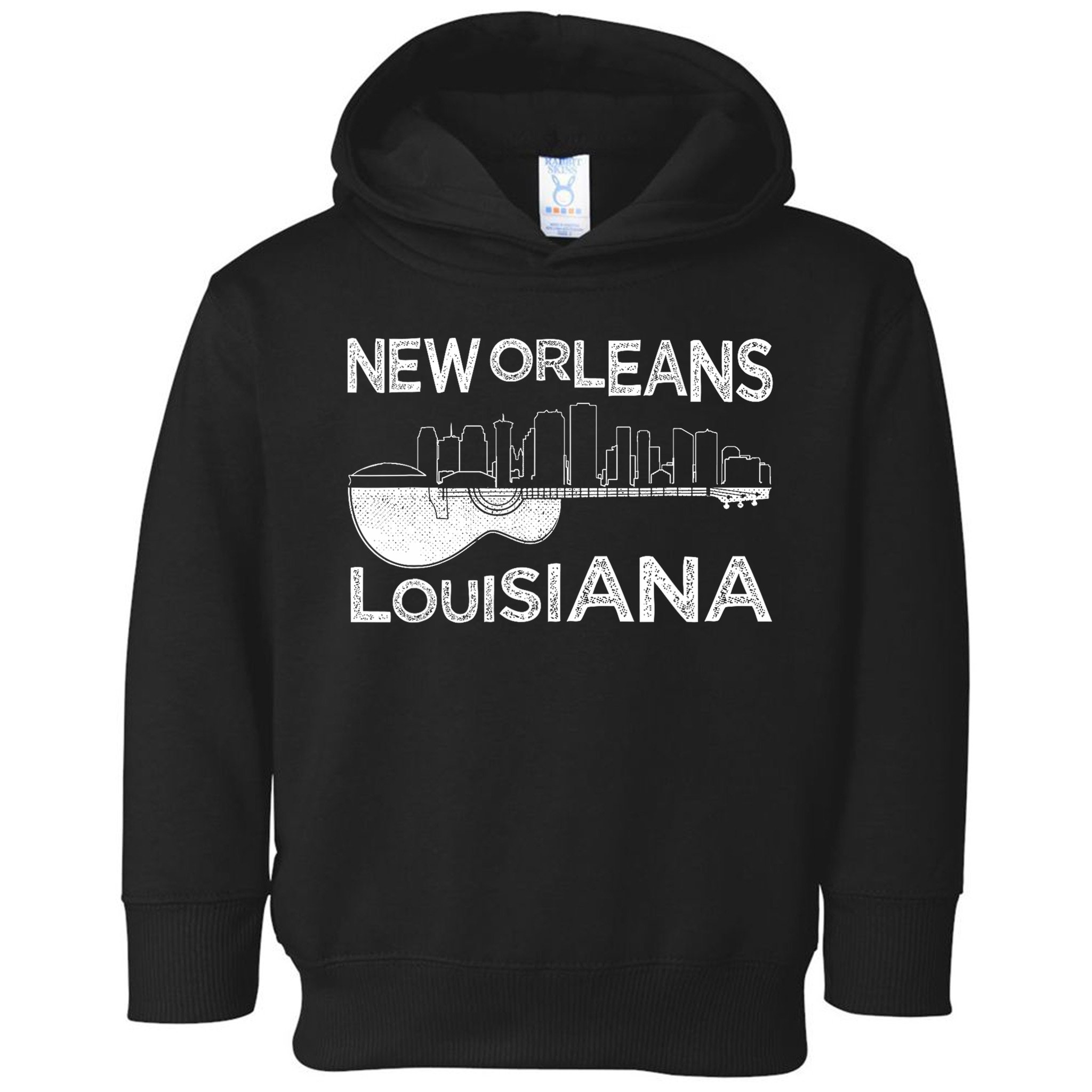 Souvenir New Orleans Guitar Music Louisiana New Orleans Toddler Hoodie