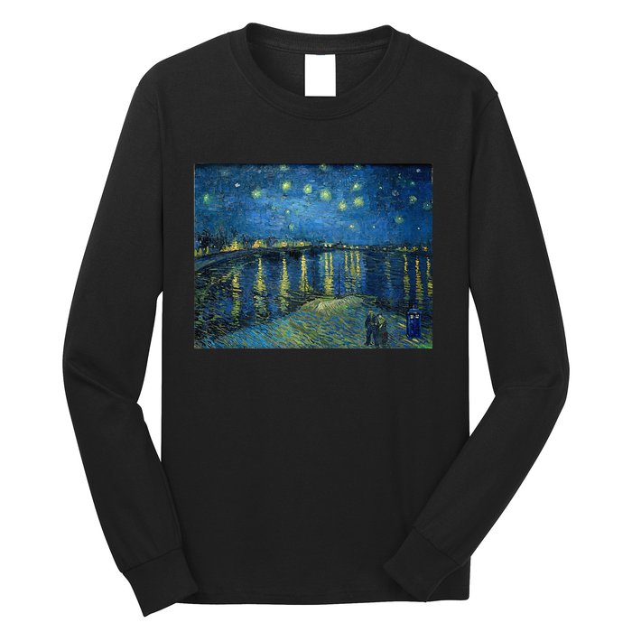 Starry Night Over The Rhone Doctor Visit Long Sleeve Shirt