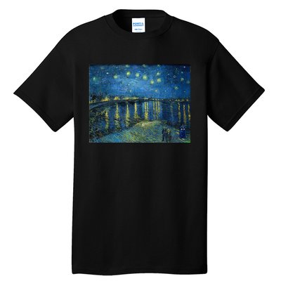 Starry Night Over The Rhone Doctor Visit Tall T-Shirt