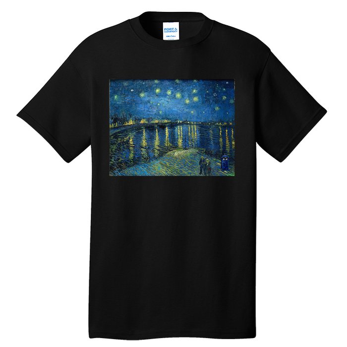 Starry Night Over The Rhone Doctor Visit Tall T-Shirt