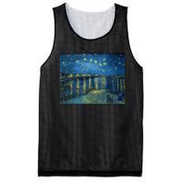 Starry Night Over The Rhone Doctor Visit Mesh Reversible Basketball Jersey Tank