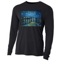 Starry Night Over The Rhone Doctor Visit Cooling Performance Long Sleeve Crew