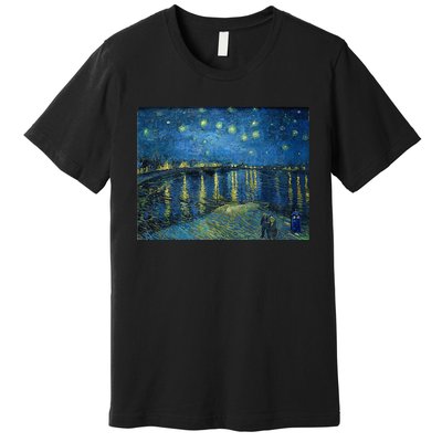 Starry Night Over The Rhone Doctor Visit Premium T-Shirt