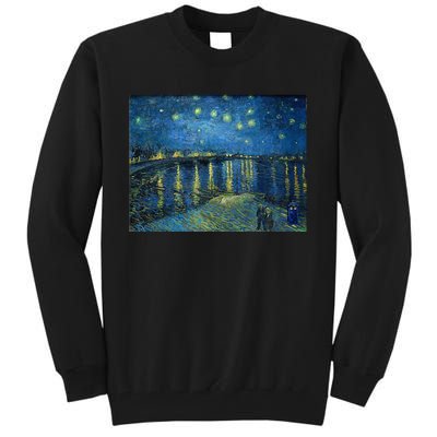 Starry Night Over The Rhone Doctor Visit Tall Sweatshirt