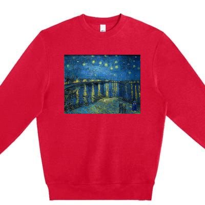 Starry Night Over The Rhone Doctor Visit Premium Crewneck Sweatshirt