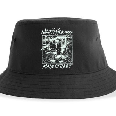 Skeleton Nightmare On Mainstreet 90s Halloween Party WDW Spooky Season Sustainable Bucket Hat