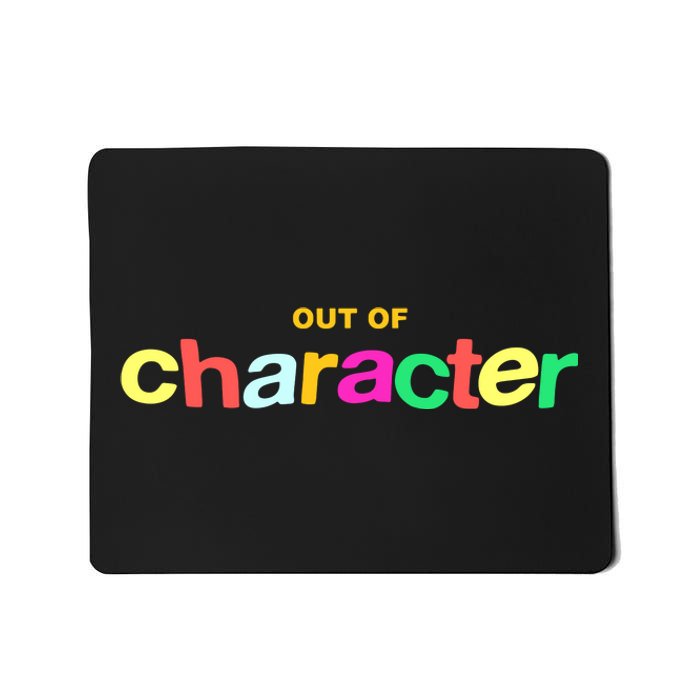 Slushy Noobz Out Of Character Silly Rainbow Mousepad