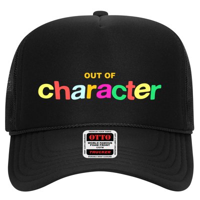 Slushy Noobz Out Of Character Silly Rainbow Trucker Hat