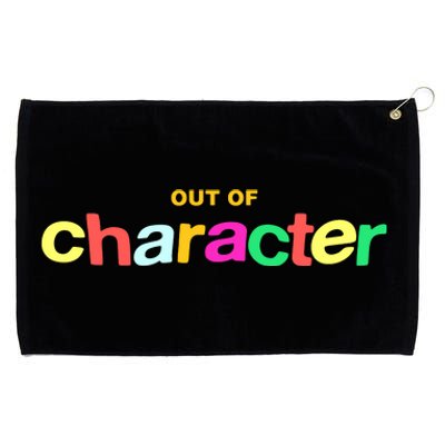 Slushy Noobz Out Of Character Silly Rainbow Grommeted Golf Towel