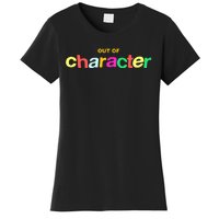 Slushy Noobz Out Of Character Silly Rainbow Women's T-Shirt