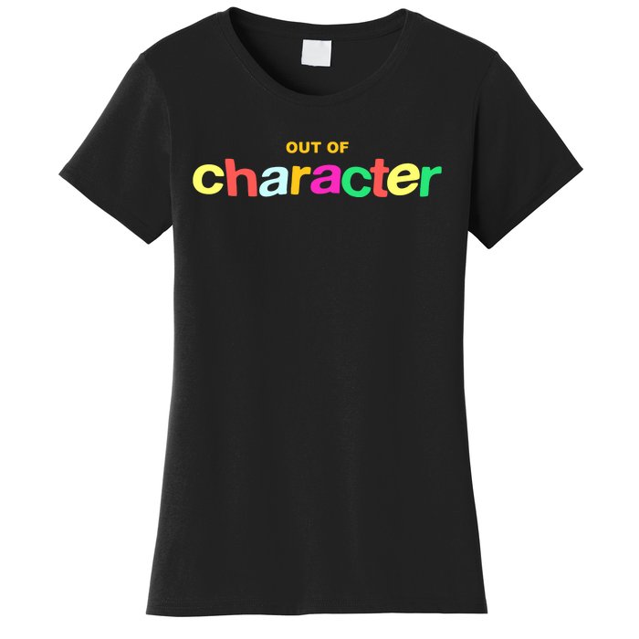 Slushy Noobz Out Of Character Silly Rainbow Women's T-Shirt