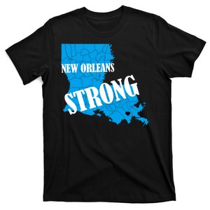 Support New Orleans Nola Strong 2025 Pray For Nola T-Shirt