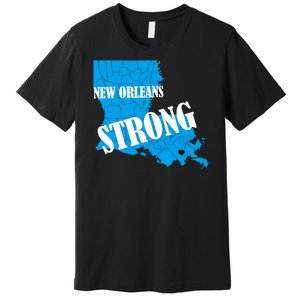 Support New Orleans Nola Strong 2025 Pray For Nola Premium T-Shirt