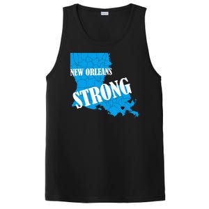 Support New Orleans Nola Strong 2025 Pray For Nola PosiCharge Competitor Tank