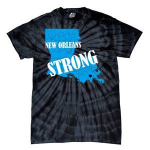 Support New Orleans Nola Strong 2025 Pray For Nola Tie-Dye T-Shirt