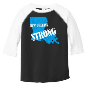 Support New Orleans Nola Strong 2025 Pray For Nola Toddler Fine Jersey T-Shirt