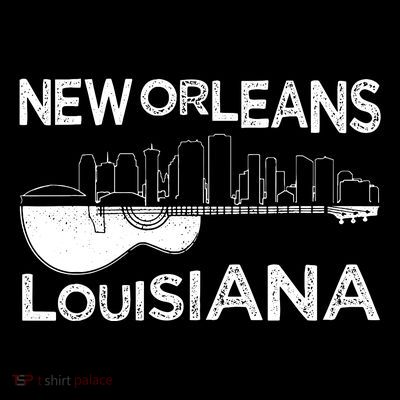Souvenir New Orleans Guitar Music Louisiana New Orleans T-Shirt