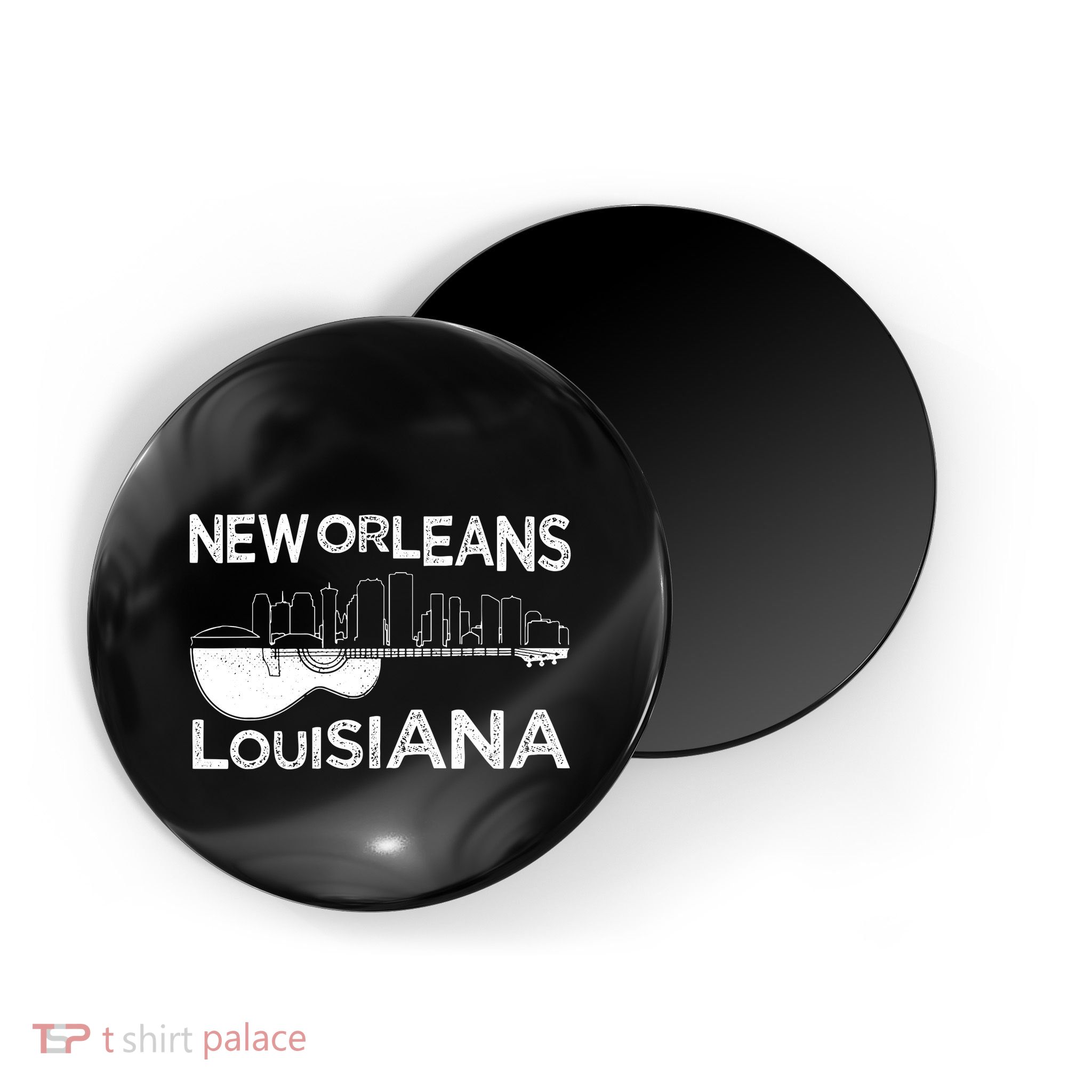 Souvenir New Orleans Guitar Music Louisiana New Orleans Magnet