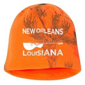 Souvenir New Orleans Guitar Music Louisiana New Orleans Kati - Camo Knit Beanie