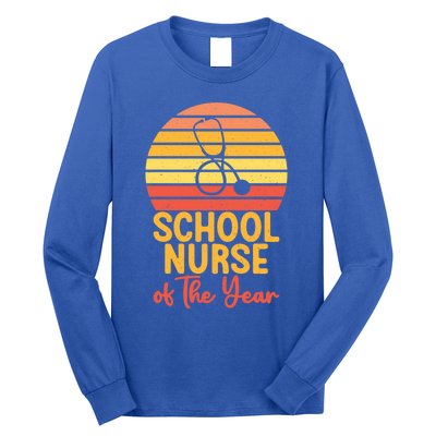 School Nurse Of The Year School Nurse Cute Gift Long Sleeve Shirt