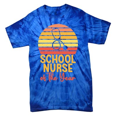 School Nurse Of The Year School Nurse Cute Gift Tie-Dye T-Shirt