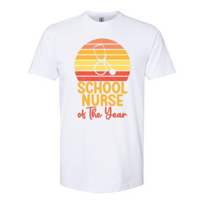 School Nurse Of The Year School Nurse Cute Gift Softstyle® CVC T-Shirt