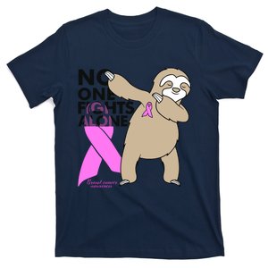 Sloth No One Fights Alone T-Shirt