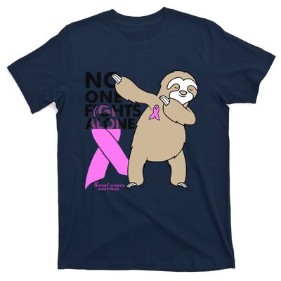 Sloth No One Fights Alone T-Shirt