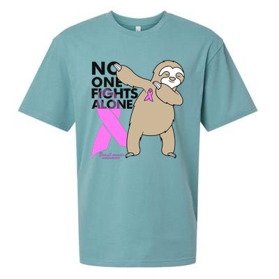 Sloth No One Fights Alone Sueded Cloud Jersey T-Shirt