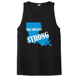 Support New Orleans Nola Strong 2025 Pray For Nola PosiCharge Competitor Tank