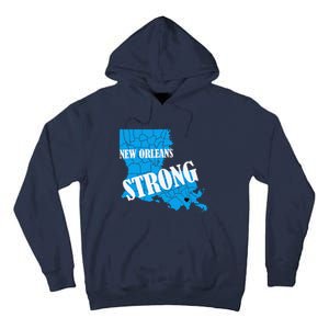 Support New Orleans Nola Strong 2025 Pray For Nola Tall Hoodie