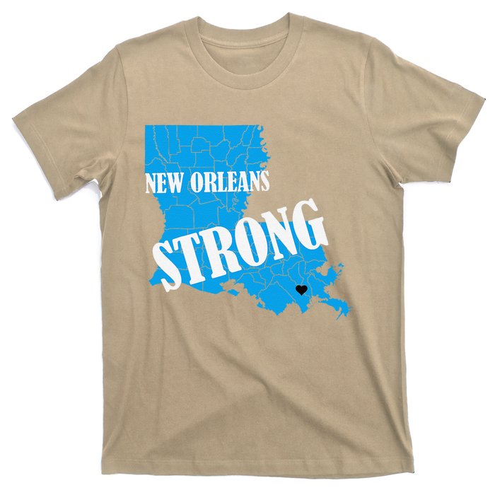 Support New Orleans Nola Strong 2025 Pray For Nola T-Shirt