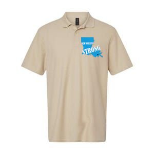 Support New Orleans Nola Strong 2025 Pray For Nola Softstyle Adult Sport Polo