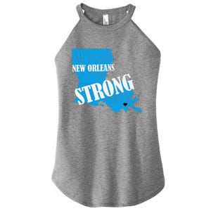 Support New Orleans Nola Strong 2025 Pray For Nola Women's Perfect Tri Rocker Tank