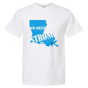 Support New Orleans Nola Strong 2025 Pray For Nola Garment-Dyed Heavyweight T-Shirt