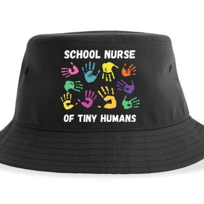 School Nurse Of Tiny Humans For Super Nurse Sustainable Bucket Hat