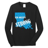 Support New Orleans Nola Strong 2025 Pray For Nola Long Sleeve Shirt