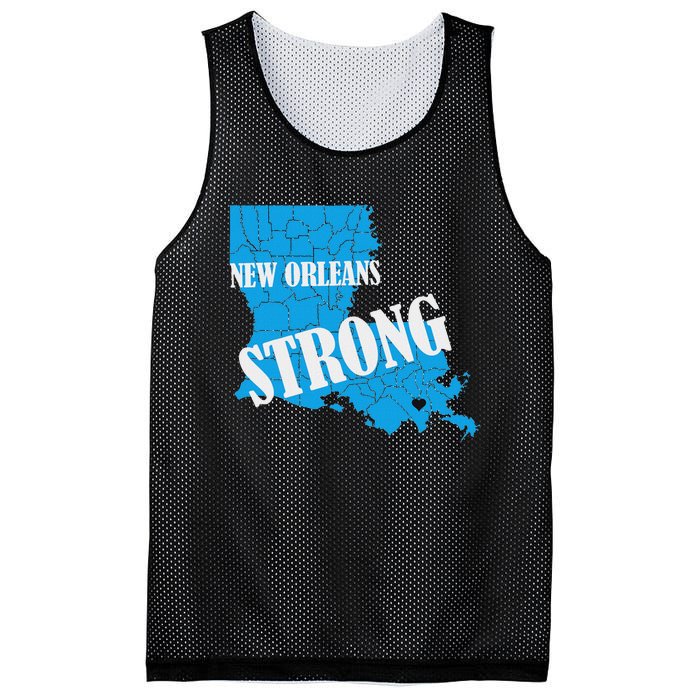 Support New Orleans Nola Strong 2025 Pray For Nola Mesh Reversible Basketball Jersey Tank