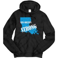 Support New Orleans Nola Strong 2025 Pray For Nola Tie Dye Hoodie