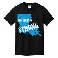 Support New Orleans Nola Strong 2025 Pray For Nola Kids T-Shirt