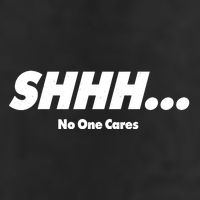 Shhh No One Cares Golf Towel