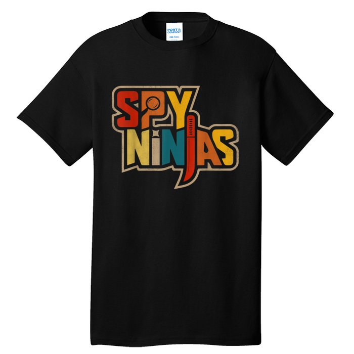 Spy Ninja Outfist, Funny Outfis Spy Gaming Ninja For Summer Tall T-Shirt