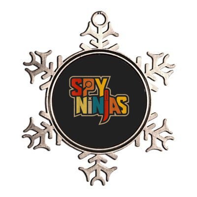 Spy Ninja Outfist, Funny Outfis Spy Gaming Ninja For Summer Metallic Star Ornament